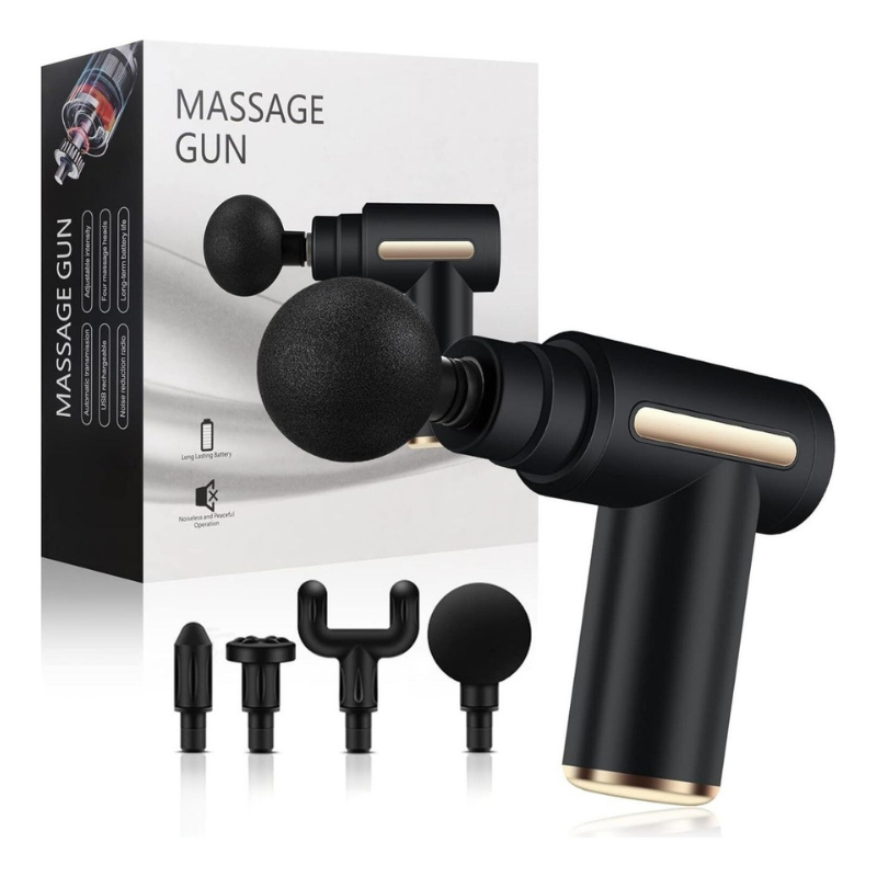 Pistola de masaje muscular