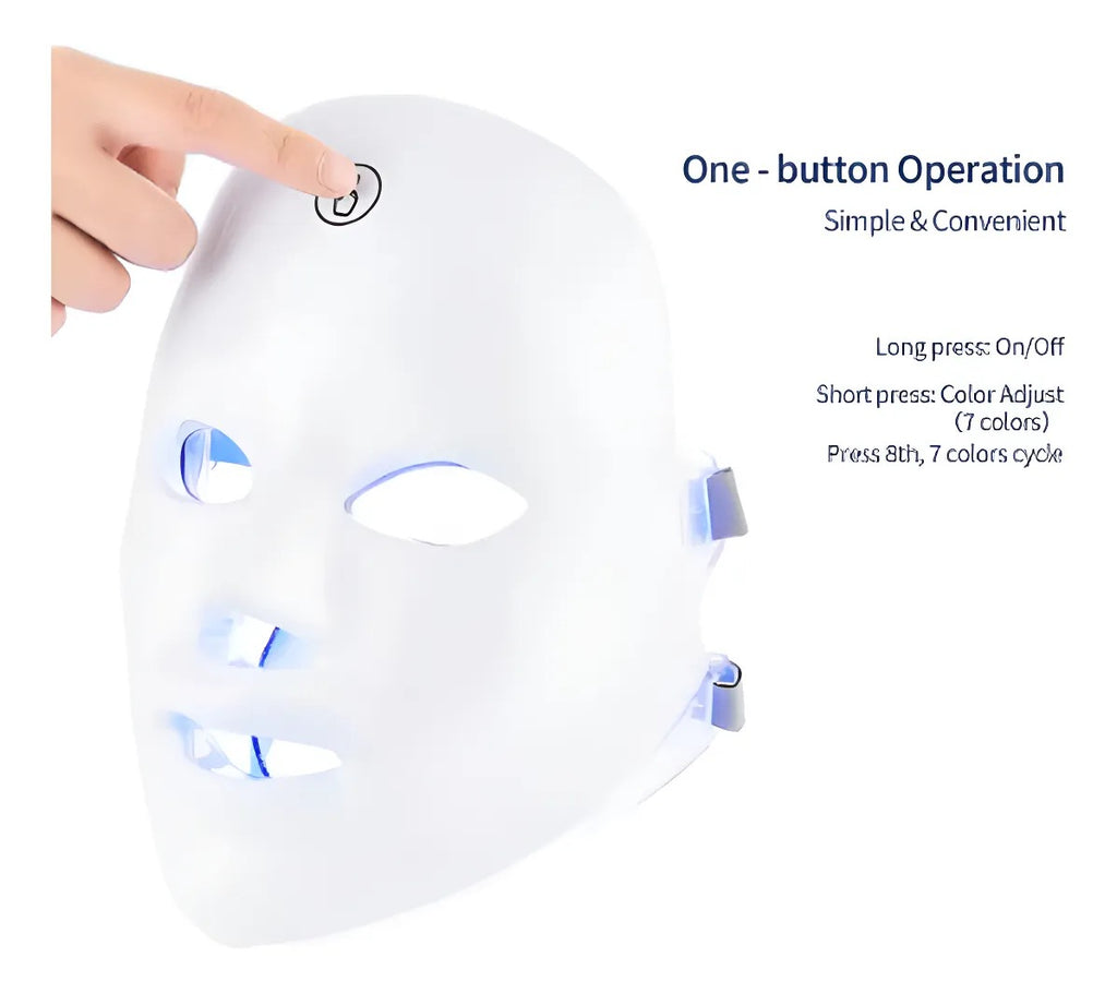 LumiFace operación con un solo botón