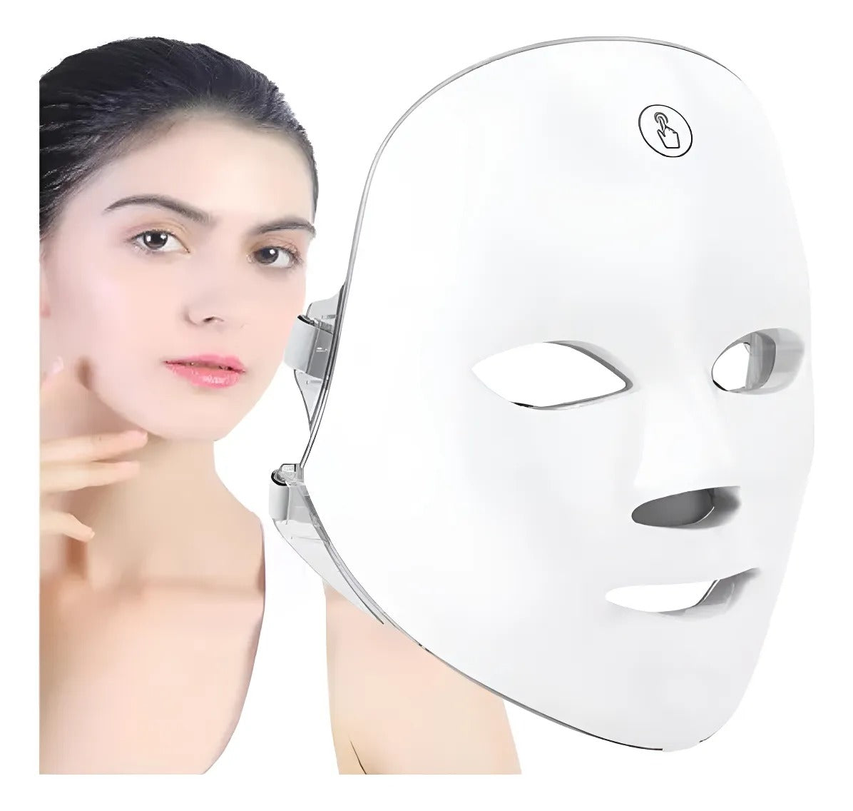 LumiFace mascarilla LED facial 7 colores