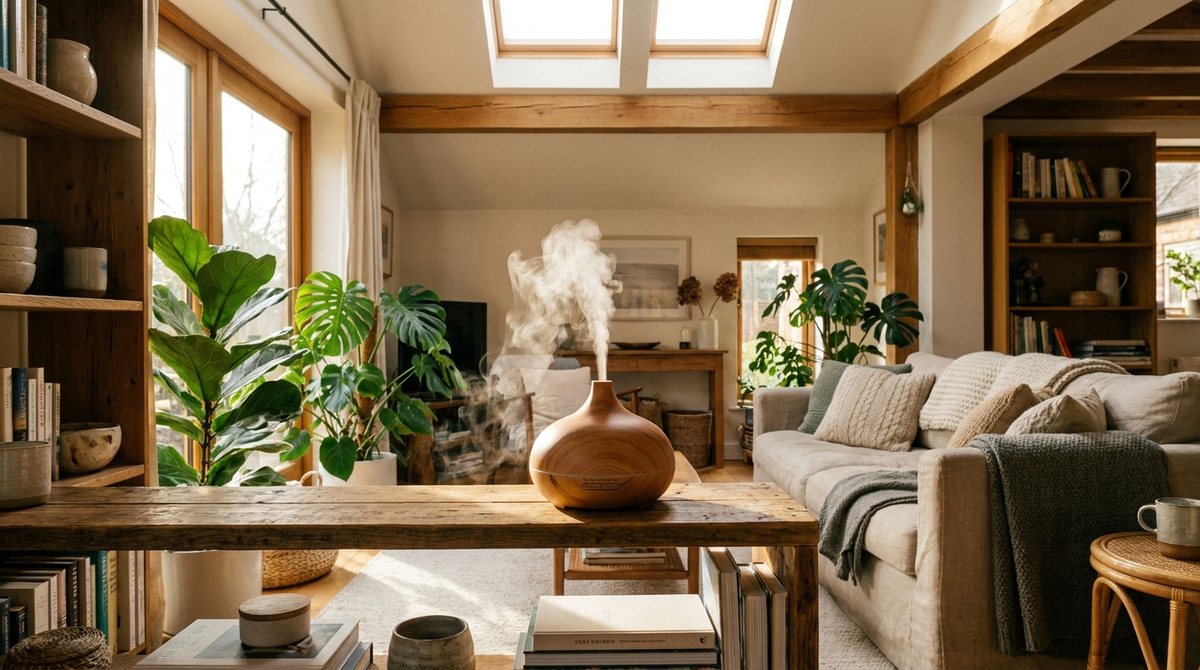 Hero humidificador sala escandinava v2 — Comercial HF